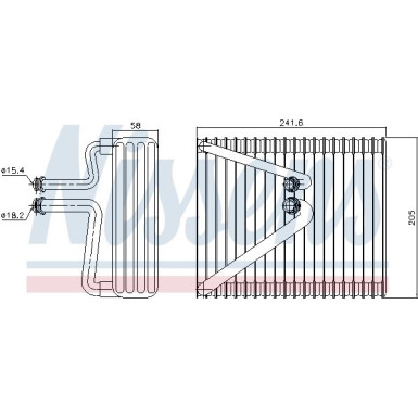 Verdampfer PKW FIAT PUNTO 99 92206