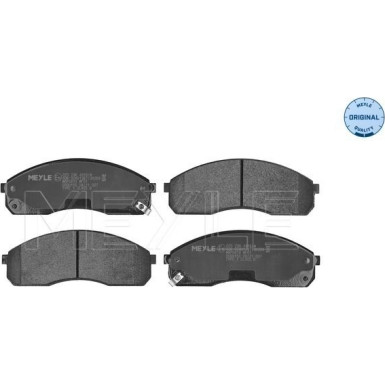 Bremsbelagsatz Kia P. Carnival 99-/Pregio 02-/K2700 Mit Sensor MEYLE-ORIGINAL: True to OE 025 236 4916/W