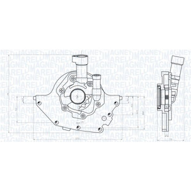MAGNETI MARELLI Ölpumpe 351516000097 MAGNETI MARELLI Ölpumpe 351516000097