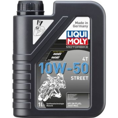 Liqui Moly Motorbike 4T 10W-50 Street 1 l 21725 1L Kanister Kunststoff