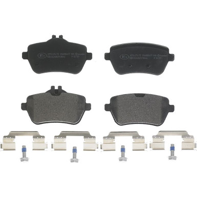 BREMBO Bremsklötze HA P 50 117 BREMBO Bremsklötze HA P 50 117