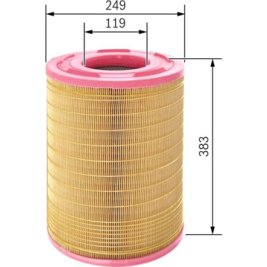 Luftfilter F 026 400 067 Luftfilter F 026 400 067