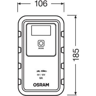 BATTERYcharge 906 OSRAM Automatikladegerät OEBCS906