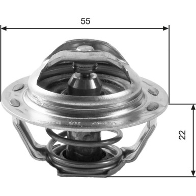 Gates Thermostat TH13783G1