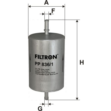 FILTRON Kraftstofffilter PP 836/1