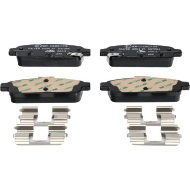 Bremsbelagsatz Opel T. Astra J 09-/Zafira C 11 13.0460-7264.2 Bremsbelagsatz Opel T. Astra J 09-/Zafira C 11 13.0460-7264.2