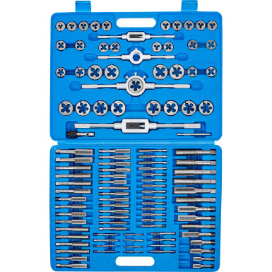 BGS Gewindeschneid-Satz metrisch / Zoll 110-tlg 900 BGS Gewindeschneid-Satz metrisch / Zoll 110-tlg 900