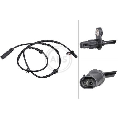 A.B.S. Sensor, Raddrehzahl 32329