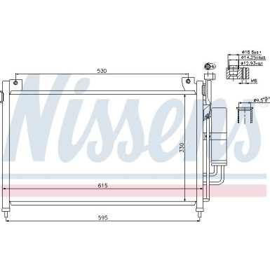 Kondensator PKW 940033 Kondensator PKW 940033