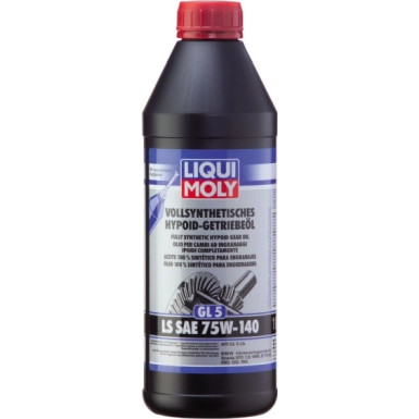 Liqui Moly Vollsynthetisches Hypoid-Getriebeöl (GL5) LS SAE 75W-140 1 l 4421 1L Dose Kunststoff