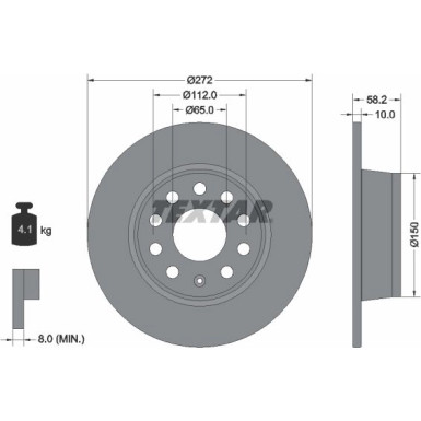 Bremsscheibe PRO 92300003