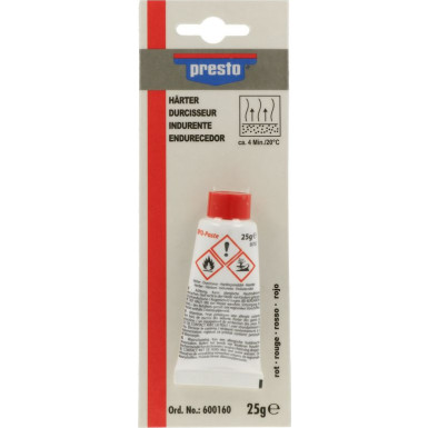 Presto Härter rot 25g - geblistert 600160 Presto Härter rot 25g - geblistert 600160