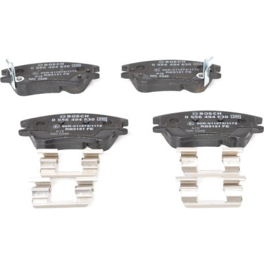 Bremsklötze HYUNDAI Atos 0 986 494 630 Bremsklötze HYUNDAI Atos 0 986 494 630