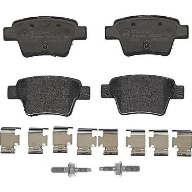 BREMBO Bremsklötze HA P 61 100 BREMBO Bremsklötze HA P 61 100