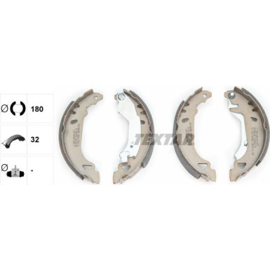 Bremsbacken Fiat Punto 93- Sys Bendix/Tipo/Tempra 91049100 Bremsbacken Fiat Punto 93- Sys Bendix/Tipo/Tempra 91049100