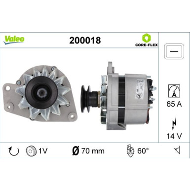 VALEO Generator 200018 VALEO Generator 200018