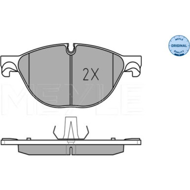 Bremsbelagsatz Bmw P. F01/F02/F10 525-550 MEYLE-ORIGINAL: True to OE 252504519 Bremsbelagsatz Bmw P. F01/F02/F10 525-550 MEYLE-ORIGINAL: True to OE 252504519