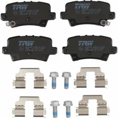 Bremsklötze HA HONDA Civic 06 COTEC GDB3408 Bremsklötze HA HONDA Civic 06 COTEC GDB3408