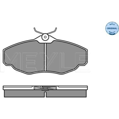 Bremsbelagsatz Land Rover P MEYLE-ORIGINAL: True to OE 252345219 Bremsbelagsatz Land Rover P MEYLE-ORIGINAL: True to OE 252345219