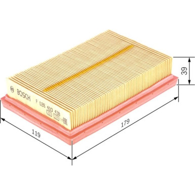 Luftfilter TOYOTA F 026 400 438