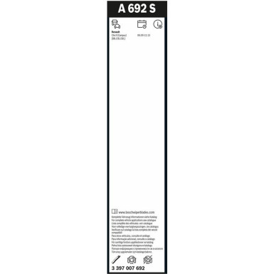Bosch Scheibenwischer Aerotwin A692S 500/450 3397007692 Bosch Scheibenwischer Aerotwin A692S 500/450 3397007692