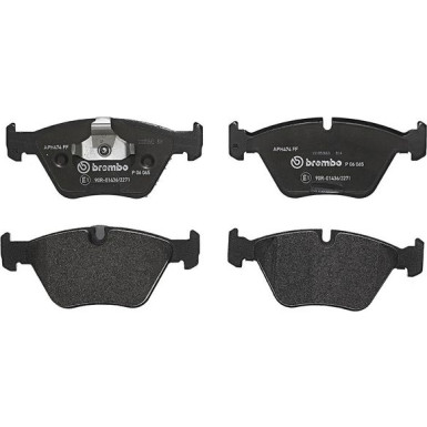 BREMBO Bremsklötze VA P 06 065
