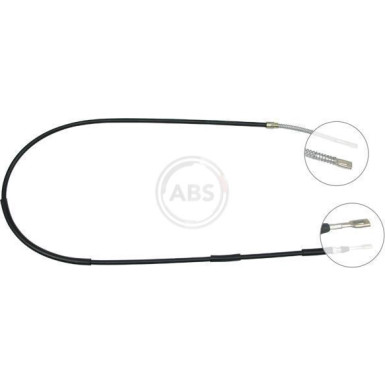 A.B.S. Handbremsseil Seilzug Festellbremse K10985 A.B.S. Handbremsseil Seilzug Festellbremse K10985