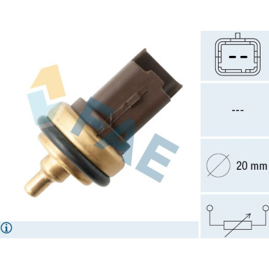 FAE Sensor, Kühlmitteltemperatur 33708