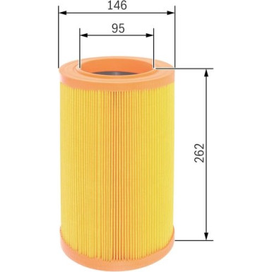 Luftfilter F 026 400 194 Luftfilter F 026 400 194