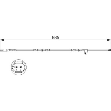 Warnkontakt BMW X5,X6 1987473520