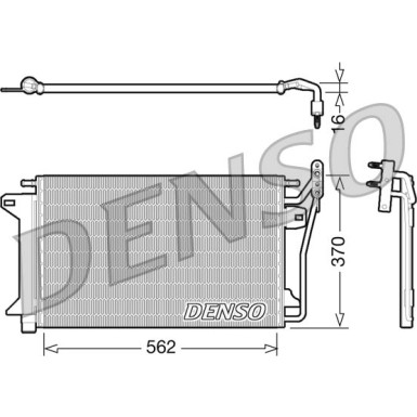 DENSO Motorkühler DRM36013 DENSO Motorkühler DRM36013
