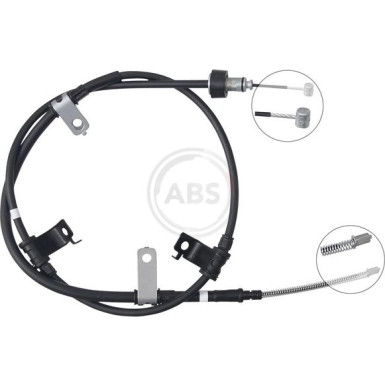 A.B.S. Handbremsseil Seilzug Festellbremse K17470 A.B.S. Handbremsseil Seilzug Festellbremse K17470