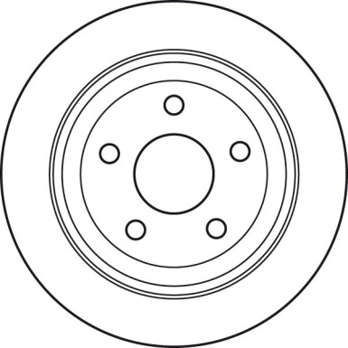 91 482 005 Bremsscheibe HA DF6027