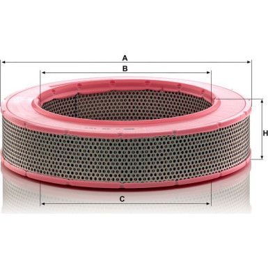 Mann & Hummel Luftfilter PKW MERCEDES C 36 157