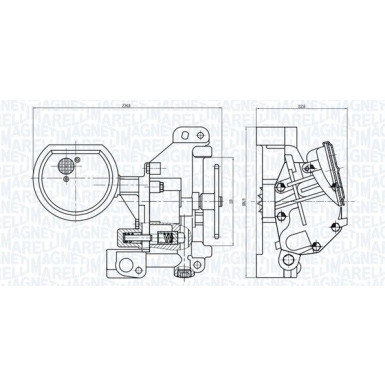 MAGNETI MARELLI Ölpumpe 351516000131 MAGNETI MARELLI Ölpumpe 351516000131