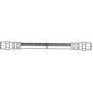 Bremsschlauch VA BMW E12,E21,E23,E24,VOL 75 PHA140