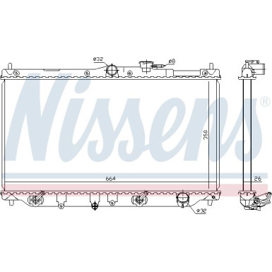 Wasserkühler PKW 622831