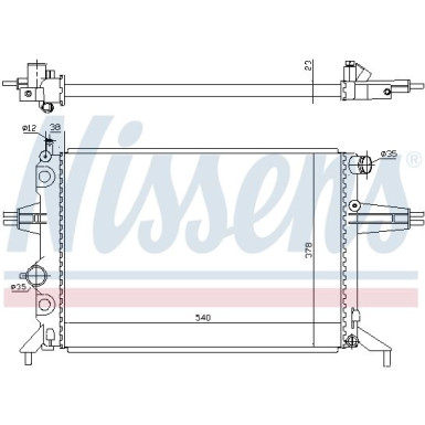 Wasserkühler PKW 63005A Wasserkühler PKW 63005A