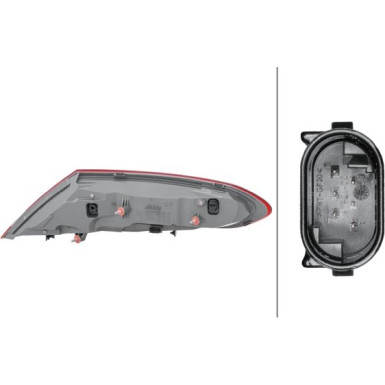 HECKLEUCHTE HELLA MERCEDES C-KLASSE CABRIO 16-23 2SD 011 786-211