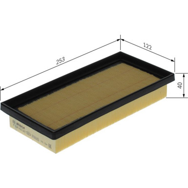 Luftfilter MITSUBISHI F 026 400 507