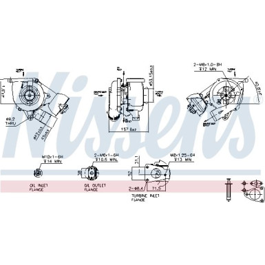 Nissens Turbo 93102 Nissens Turbo 93102