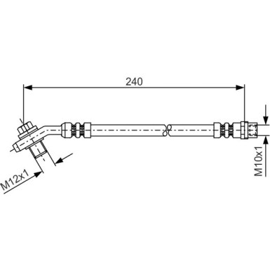 Bremsschlauch AUDI A4 1987476332