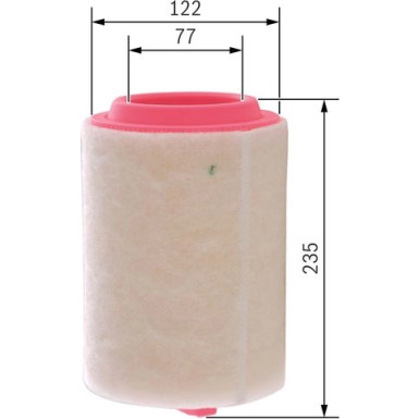 Luftfilter MINI F 026 400 367