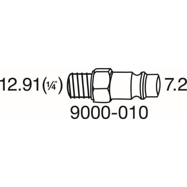HAZET Bandschleifer (Druckluft) 9033N-4 HAZET Bandschleifer (Druckluft) 9033N-4