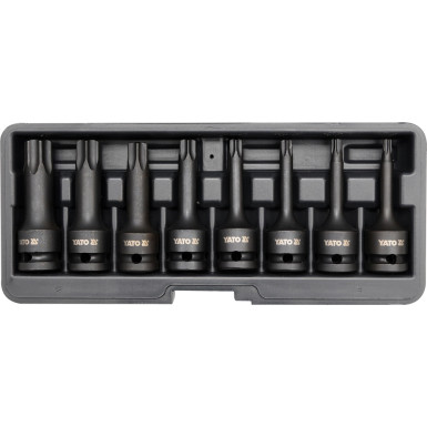 Kraftschrauber-Eins×tze Torx 8-Tlg YT-1065 Kraftschrauber-Eins×tze Torx 8-Tlg YT-1065