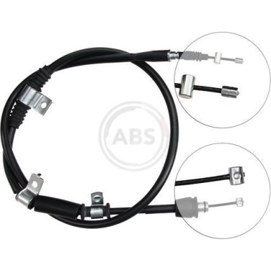 A.B.S. Handbremsseil Seilzug Festellbremse K17088 A.B.S. Handbremsseil Seilzug Festellbremse K17088