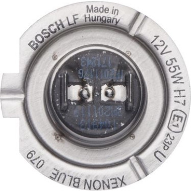 H7 12V 55W XENON BLUE BOSCH KFZ-GLUEHLAMPE Xenon Blue WS 1987302075