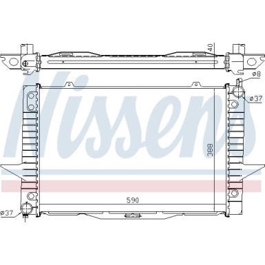 Wasserkühler PKW 65546A Wasserkühler PKW 65546A