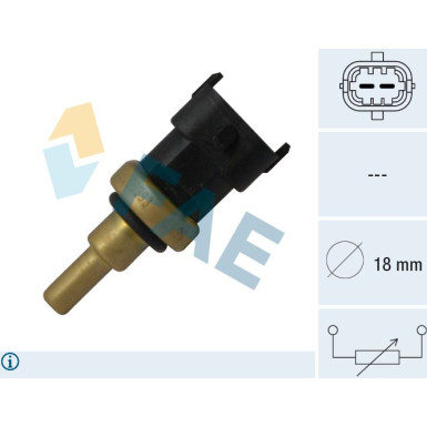FAE Sensor, Kühlmitteltemperatur 33495