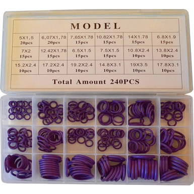 Satz 240 Lila O-Ringe 007936210720